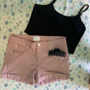 Celebrity Pink Denim Shorts in Pink Size 11/30